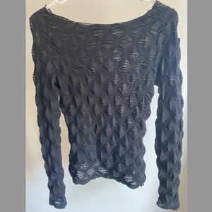 Long Sleeve Structured Top